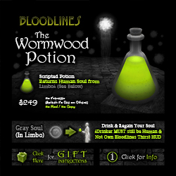 The Wormwood Potion